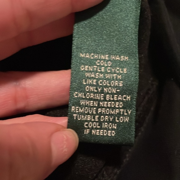 Lauren Ralph Lauren Zip Jacket
Black LRL Active Soft Cotton Blend - Picture 12 of 12